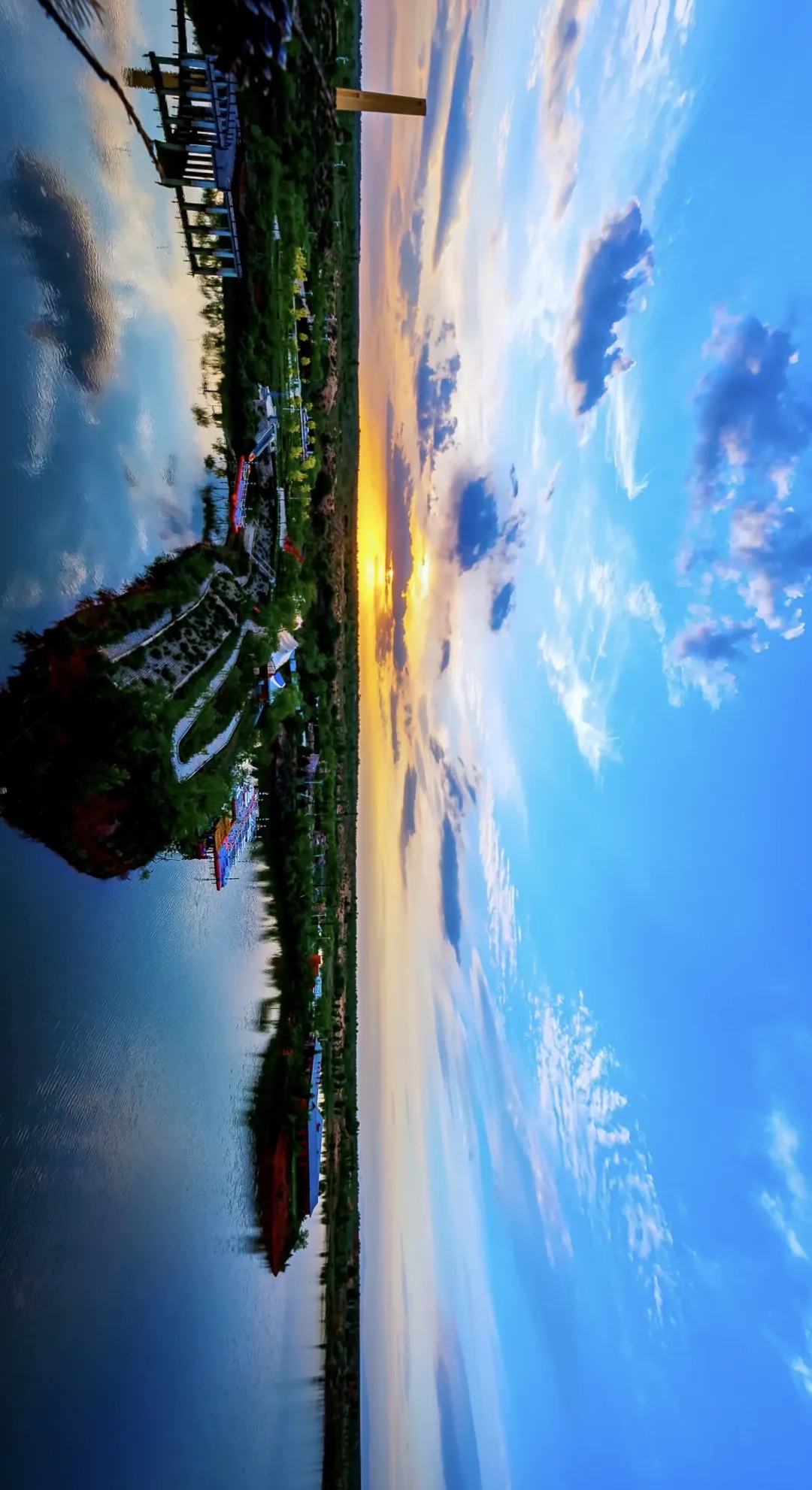 水镜湖景区
